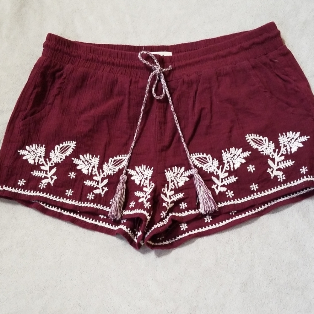 Embroidered Shorts